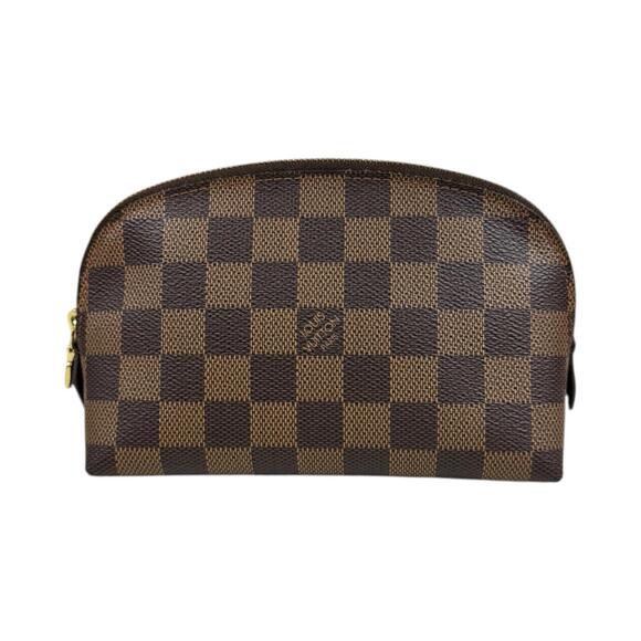 Louis Vuitton Handbags - LOUIS VUITTON Authentic Brown Damier Canvas Pochette Pouch